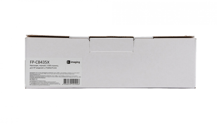 Картридж F+ Imaging FP-CB435X, черный, 3000 стр.