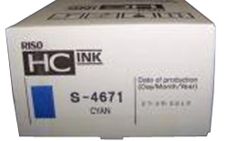 Краска голубая RISO Kagaku HC 5500/5000 (S-4671E), 1000 мл