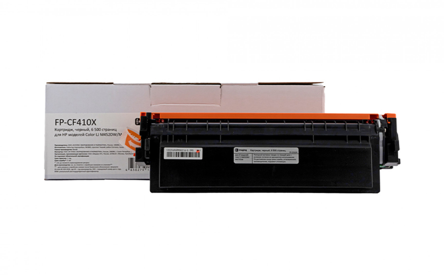 Картридж F+ Imaging FP-CF410X, черный, 6500 стр.