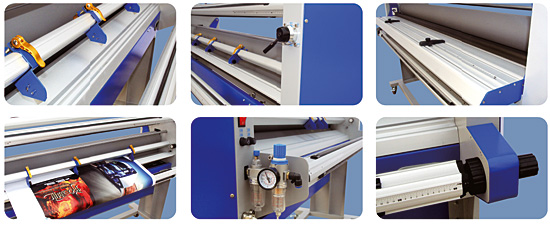 Рулонный ламинатор Mefu MF1700-C3 Trimmer version