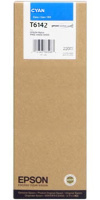 Картридж для плоттеров Epson T6142 Cyan 220 мл (C13T614200)