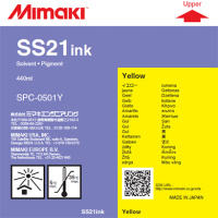 Картридж для плоттеров Mimaki SS21 Yellow 440 мл (SPC-0501Y)