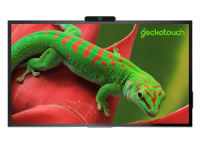 Интерактивная панель Geckotouch 75R, 75” UHD, 20 касаний, 8/64 Гб, Android 11, camera, mic, WiFi, Bluetooth