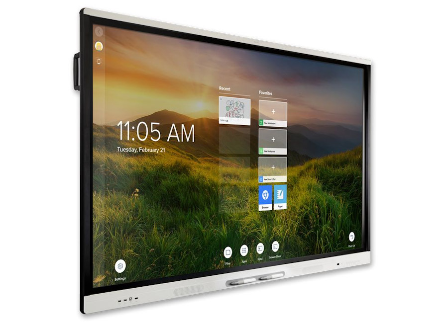 Интерактивный дисплей SMART модель SBID-MX275-V2-C (в составе интерактивной панели SBID-MX075-V2-C) с ключом активации SMART Learning Suite