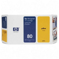 Картридж для плоттеров HP DesignJet 80 Yellow 175 мл (C4873A)