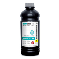 Чернила для плоттеров Сублимационные NUtec AQUAMARINE AQ10-DST-HC, желтые, бутыль 1 л (F661.1139)