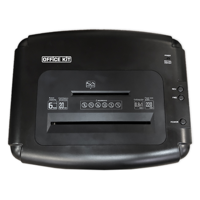Шредер (уничтожитель) Office Kit S180  (0.8x1 мм)