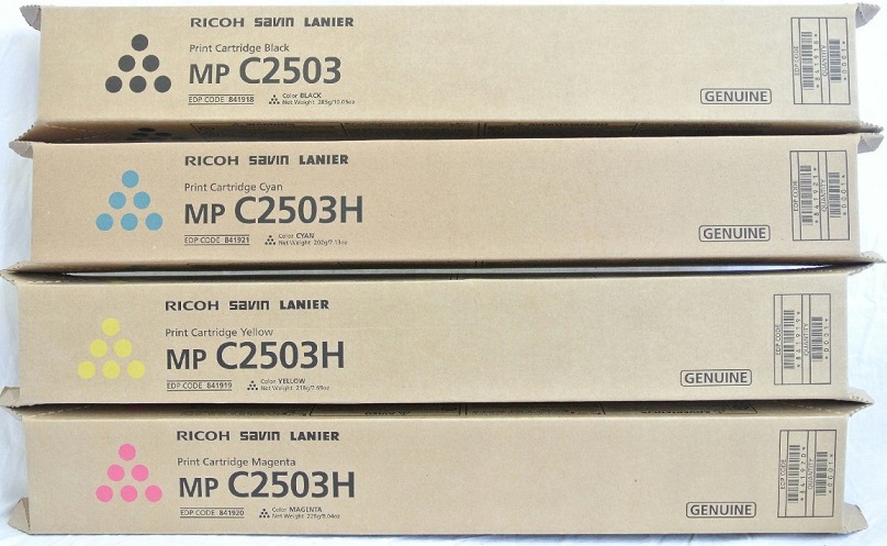 Тонер-картридж Ricoh MPC2503 черный (841925)