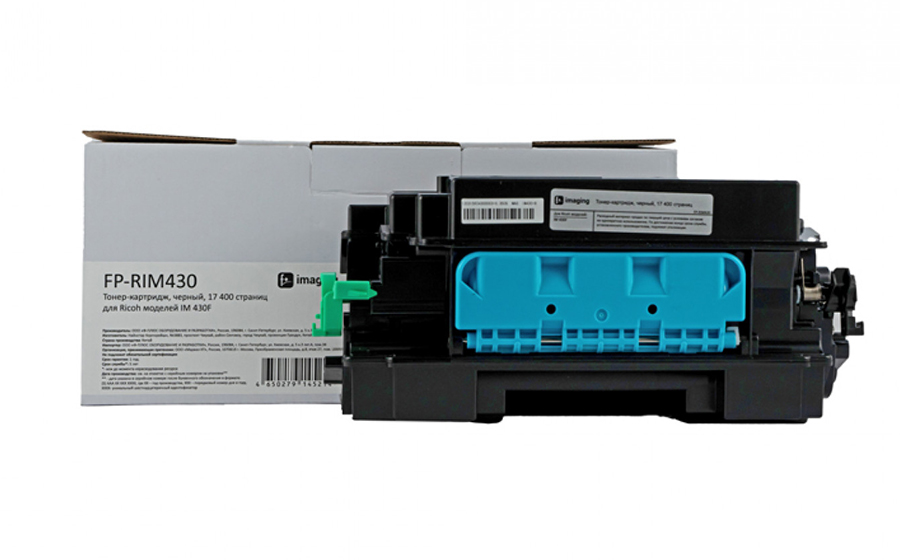 Тонер-картридж Fplus FP-RIM430, черный, 17400 стр.