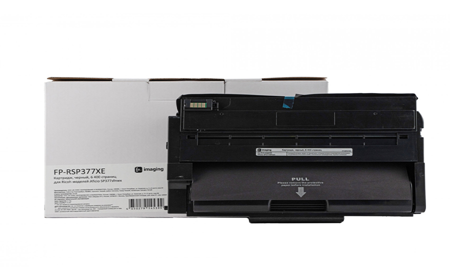 Картридж Fplus FP-RSP377XE, черный, 6400 стр.