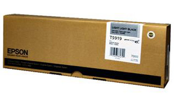 Картридж для плоттеров Epson T5919 Light Light Black 700 мл (C13T591900)