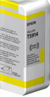 Картридж для плоттеров Epson T5914 Yellow 700 мл (C13T591400)