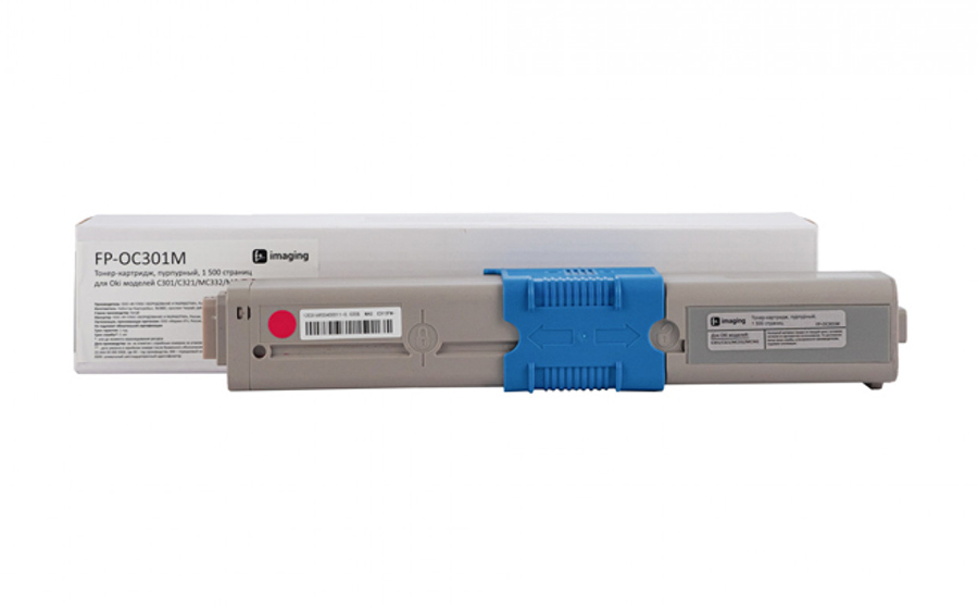 Картридж с тонером Fplus FP-OC301M, пурпурный, 1500 стр.