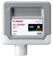 Картридж для плоттеров Canon PFI-306MBK Matte Black 330 мл (6656B001)