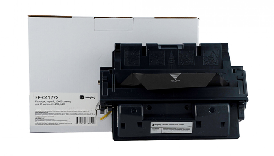 Картридж F+ Imaging FP-C4127X, черный, 10000 стр.
