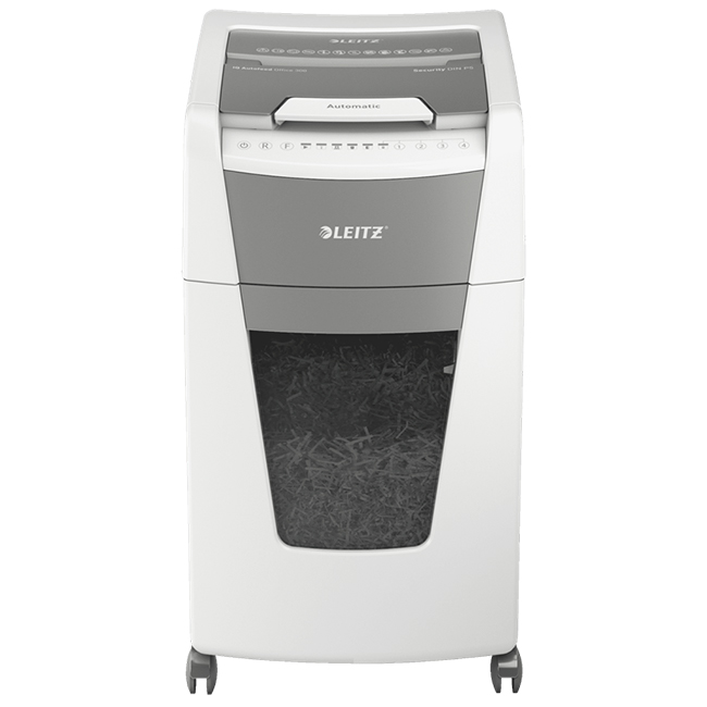 Шредер (уничтожитель) Leitz IQ Autofeed Office 300 P5 (2х15 мм)