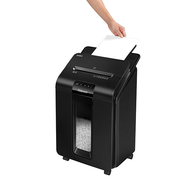 Шредер (уничтожитель) Fellowes AutoMax 100M (4x10 мм) с автоподачей