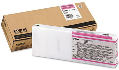 Картридж для плоттеров Epson T5916 Vivid Light Magenta 700 мл (C13T591600)