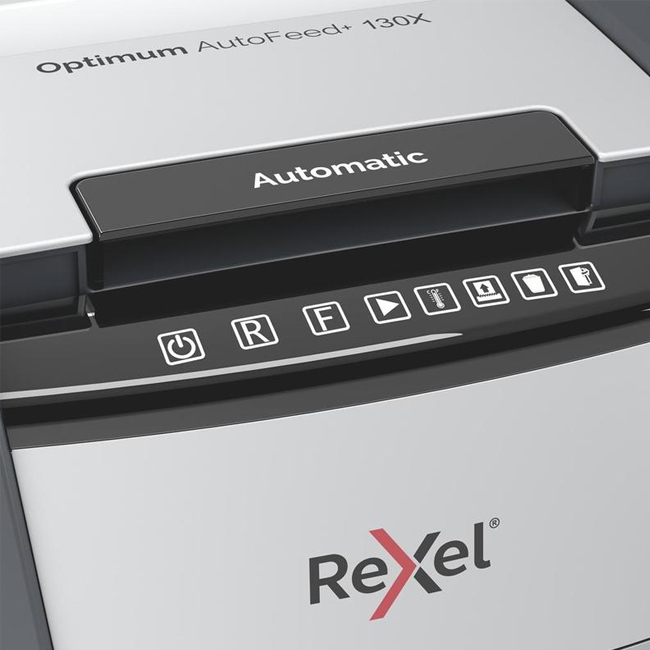 Шредер (уничтожитель) Rexel Optimum Auto+ 130X (4x28 мм)
