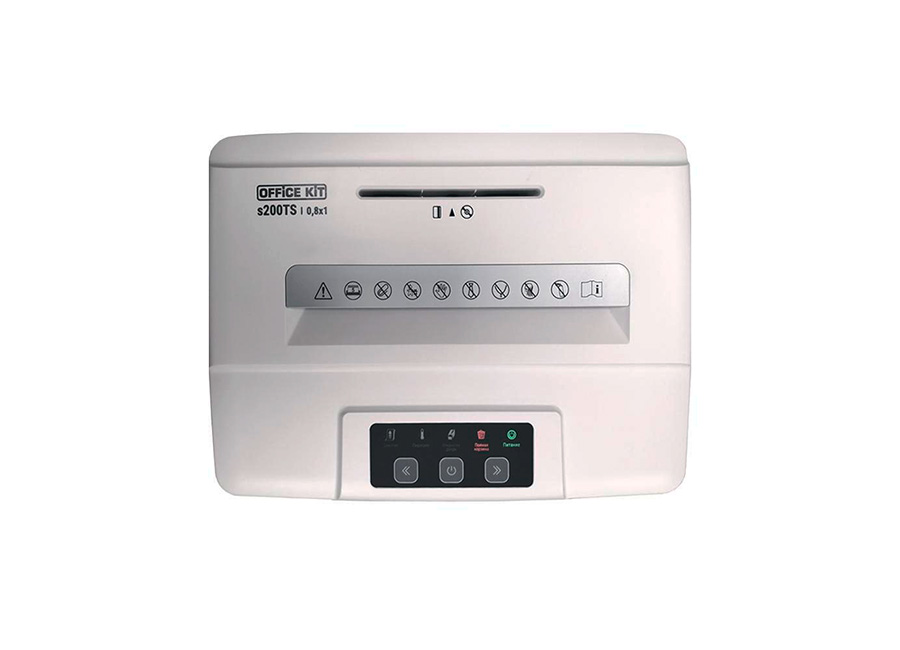 Шредер (уничтожитель) Office Kit S 200TS (0.8x1 мм)