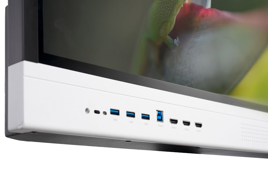 Интерактивный комплекс Geckotouch Interactive 86SL, 86” UHD, 20 касаний, 8/128 Гб, Android 11, camera, mic, OPS, WiFi, Bluetooth