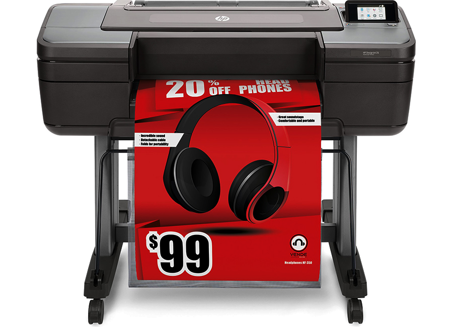 Струйный плоттер HP DesignJet Z6 24-in Postscript Printer (T8W15A)