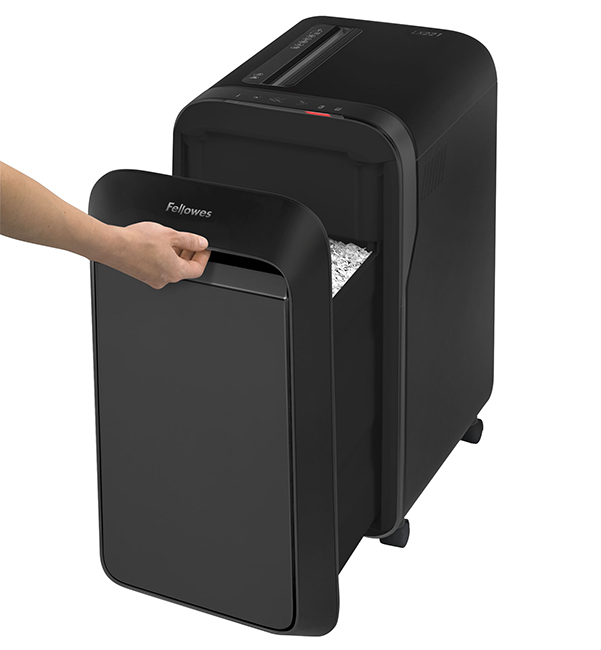 Шредер (уничтожитель) Fellowes Powershred LX221 (2x12 мм) черный