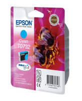 Картридж с голубыми чернилами Epson T0732 (C13T10524A10)