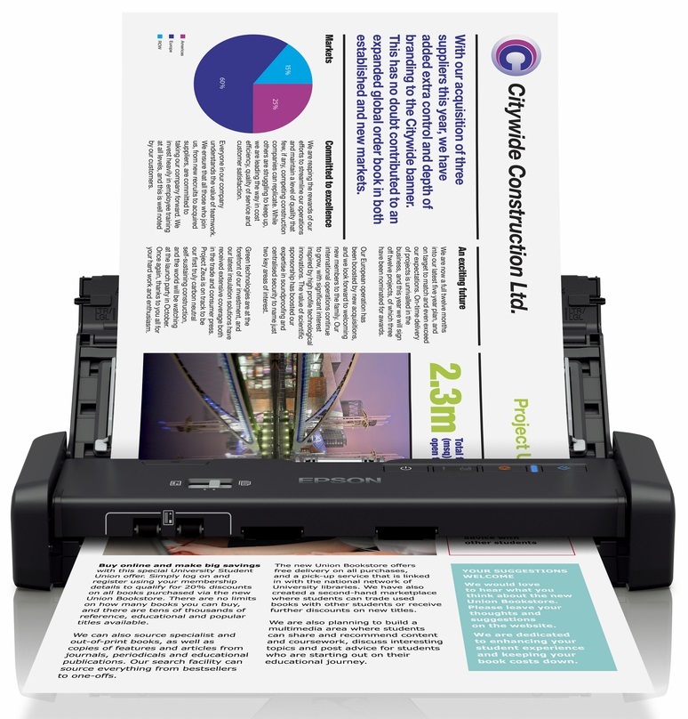 Сканер Epson Workforce DS-310 (B11B241401)