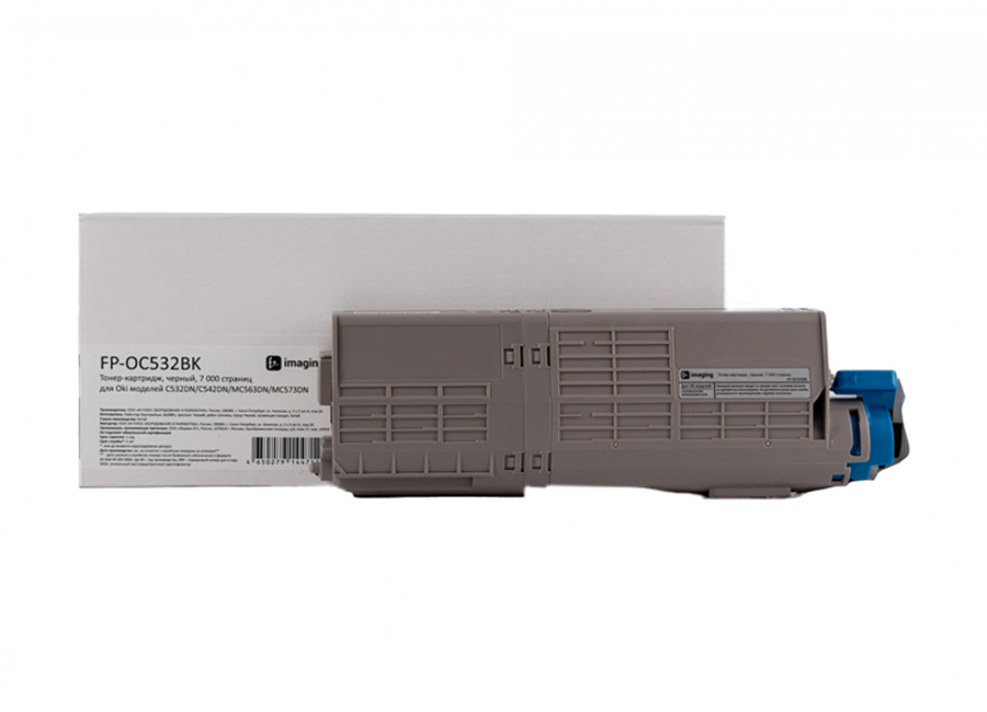 Картридж с тонером Fplus FP-OC532BK, черный, 7000 стр.