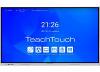 Интерактивная панель TeachTouch 5.5LE 75”, 20 касаний, UHD, 8/128 Гб, WiFi, Android 12, слот OPS, белая