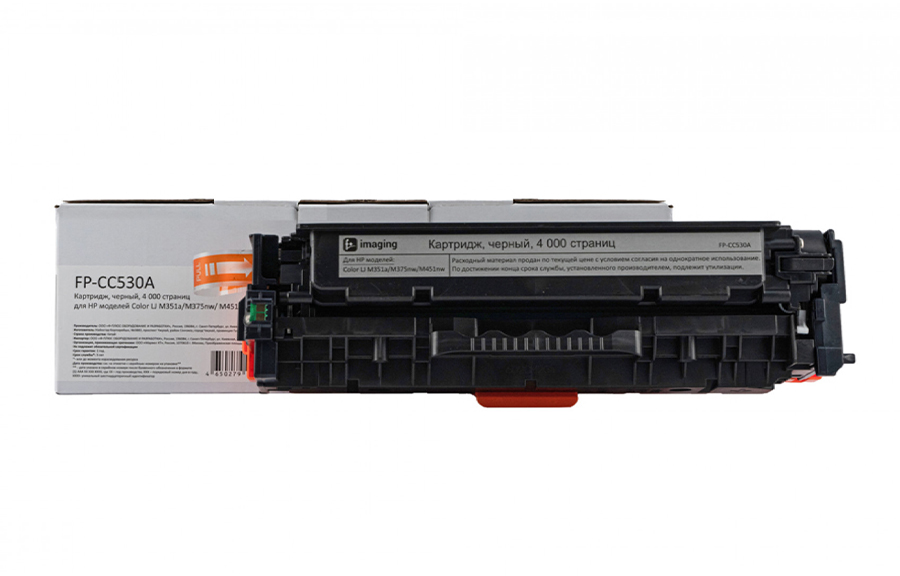 Картридж F+ Imaging FP-CC530A, черный, 4000 стр.