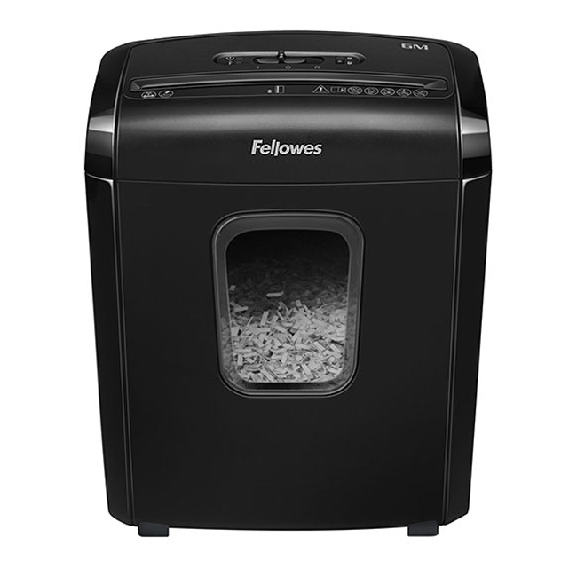 Шредер (уничтожитель) Fellowes Powershred 6M (4x12 мм)