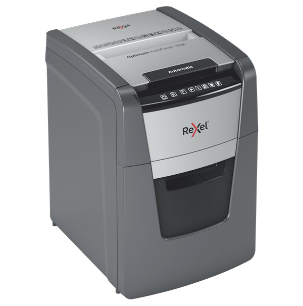 Шредер (уничтожитель) Rexel Optimum Auto+ 100X (4x28мм)