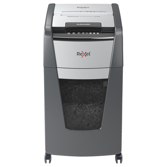 Шредер (уничтожитель) Rexel Optimum AutoFeed 225M (2x15 мм)