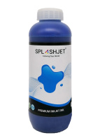 Чернила для плоттеров текстильные SPLASHJET EP-D Plus Cyan, Голубой, 1000 мл