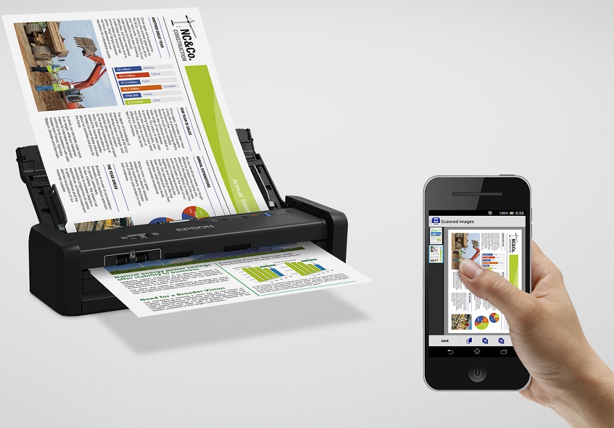 Сканер Epson Workforce DS-360W (B11B242401)