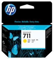 Набор картриджей HP DesignJet 711 Yellow 3x29 мл (CZ136A)