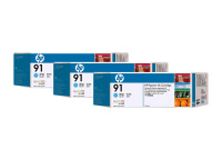 Картридж для плоттеров HP DesignJet 91 Light Cyan 3x775 мл (C9486A)