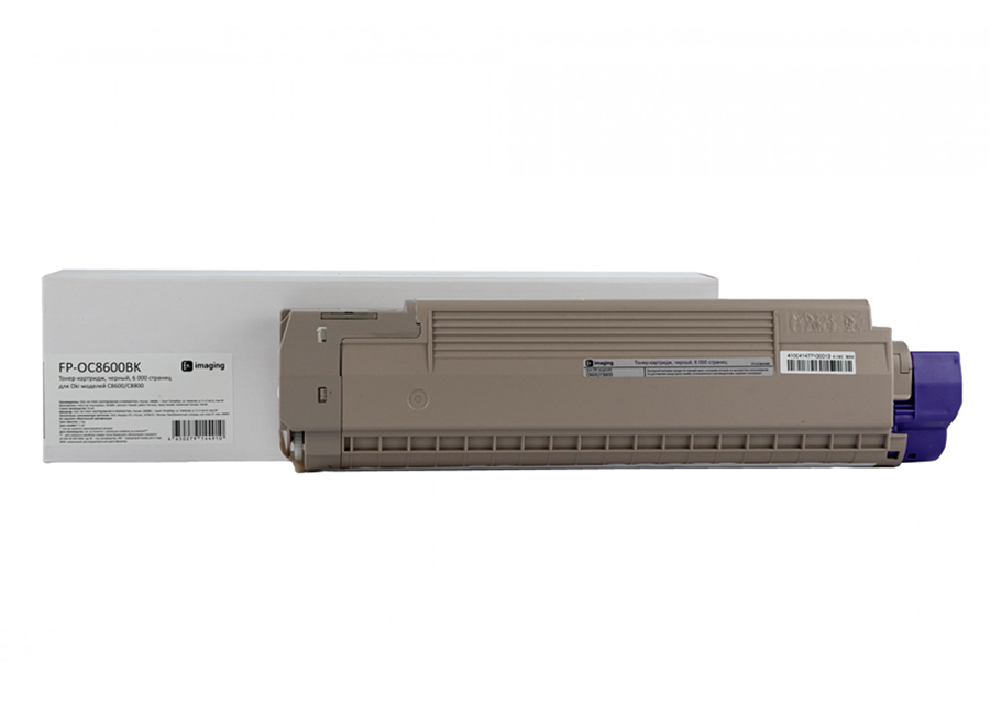 Картридж с тонером Fplus FP-OC8600BK, черный, 6000 стр.