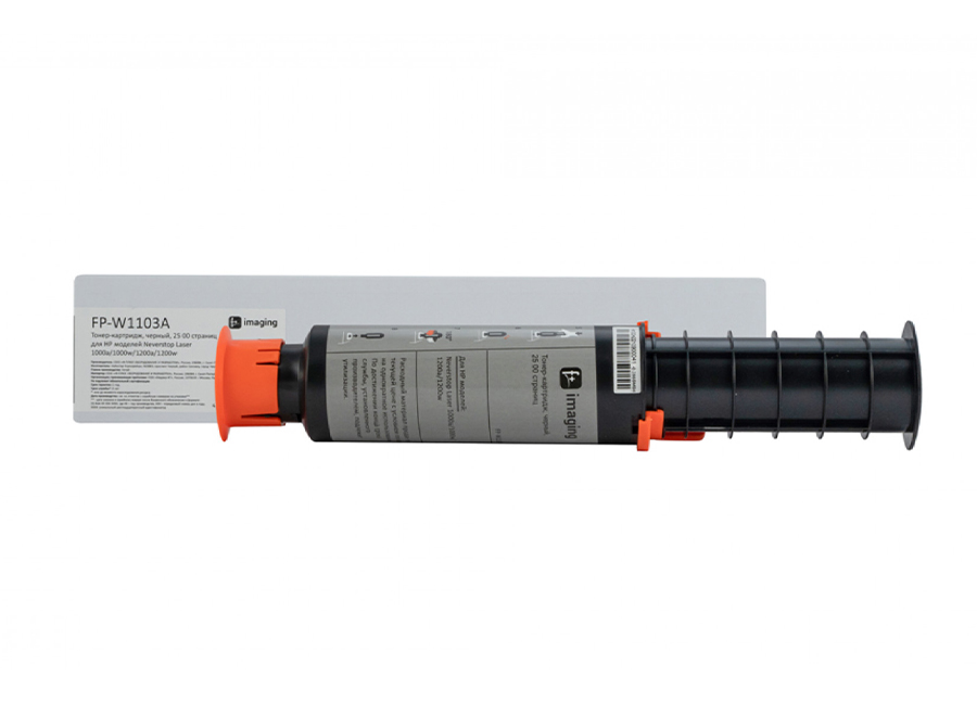 Тонер-картридж F+ Imaging FP-W1103A, черный, 2500 стр.