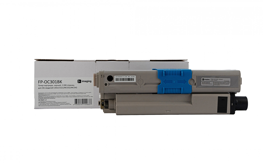 Картридж с тонером Fplus FP-OC301BK, черный, 2200 стр.