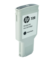 Картридж для плоттеров HP DesignJet 728 Matte Black 300 мл (F9J68A)
