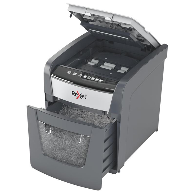 Шредер (уничтожитель) Rexel Optimum Auto+ 50X (4x28мм)