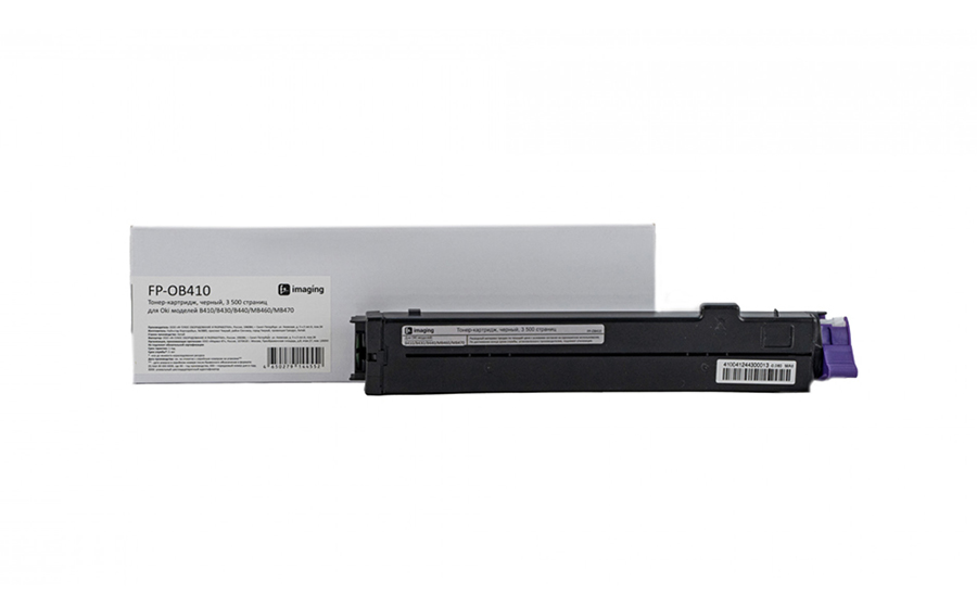 Картридж с тонером Fplus FP-OB410, черный, 3500 стр.