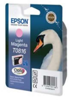 Картридж со светло-пурпурными чернилами повышенной емкости Epson T0816 (C13T11164A10)