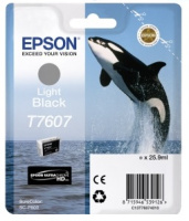 Контейнер с серыми чернилами Epson T7607 для SC-P600 (C13T76074010)