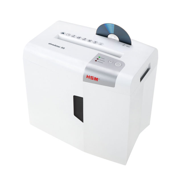Шредер (уничтожитель) HSM shredstar X5 (4.5x30 мм) белый