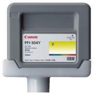 Картридж для плоттеров Canon PFI-304Y Yellow 300 мл (3852B005)
