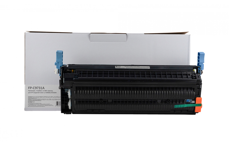 Картридж F+ Imaging FP-C9731A, голубой, 12000 стр.